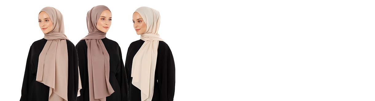 Chiffon Hijab - Prijzen vanaf 5,99 €