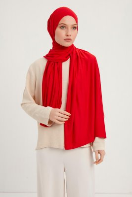 Sibel - Rood Jersey Hijab