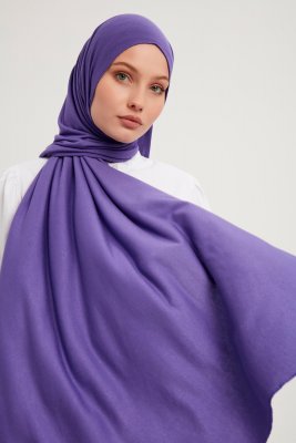 Sibel - Purper Jersey Hijab