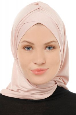 Isra Cross - Oudroze One-Piece Viscose Hijab