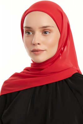 Sahar - Framboos One Piece Chiffon Hijab