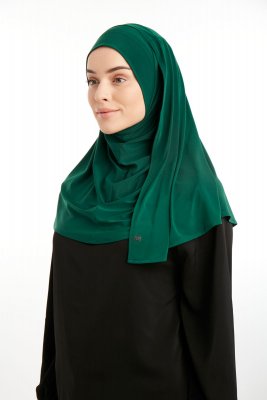 Ilay - Donkergroen Sandy Turban Hijab