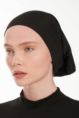 Emine - Zwart Hijab Onderkap