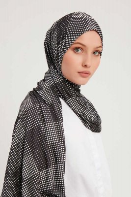 Nurgul - Zwart Gevormd Hijab