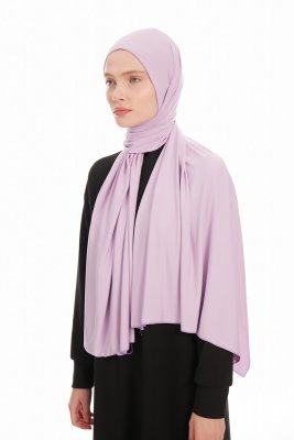 Farah - Lichtpaars Jersey Hijab