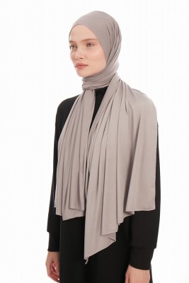 Farah - Grijs Jersey Hijab