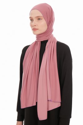 Farah - Soft Pink Jersey Hijab