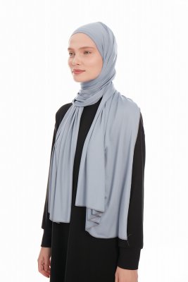 Farah - Indigo Jersey Hijab