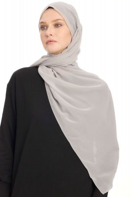 Chiffon Hijab - Grijs