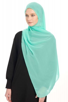 Chiffon Hijab - Munt