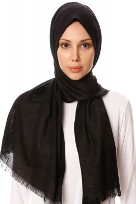Kutlay - Zwart Hijab - Özsoy
