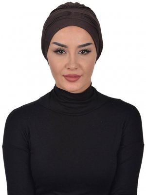 Linda Brun Bomull Turban Ayse Turban 321909a