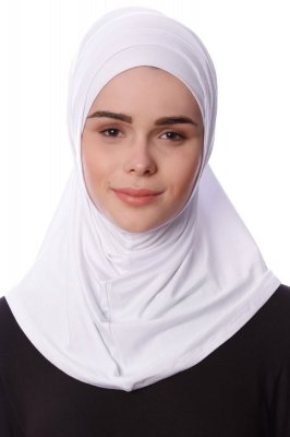 Nehir - Wit 2-Piece Al Amira Hijab