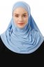 Esma - Lichtblauw Amira Hijab - Firdevs