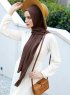 Emira - Donker Bruin Hijab - Sal Evi
