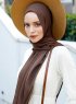 Emira - Donker Bruin Hijab - Sal Evi