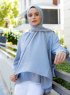Emira - Lichtgrijs Hijab - Sal Evi