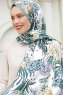 Hijab Twill Met Ananaspatroon - Sal Evi