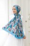 Lelie Hijab Twill Met Patroon - Sal Evi