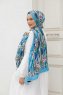 Lelie Hijab Twill Met Patroon - Sal Evi