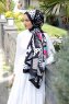 Hijab Twill Met Memphispatroon - Sal Evi