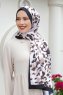 Hijab Twill Met Leopardpatroon - Sal Evi