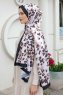 Hijab Twill Met Leopardpatroon - Sal Evi