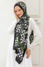 Hijab Twill Met Woudpatroon - Sal Evi