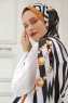 Hijab Twill Met Yellow Pearlpatroon - Sal Evi