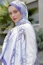 Hijab Twill Met Purperpatroon - Sal Evi