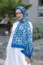 Hijab Twill Met Springpatroon - Sal Evi