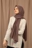 Yildiz - Caffè Mocha Crepe Chiffon Hijab