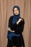 Yildiz - Nightblue Crepe Chiffon Hijab