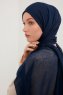 Afet - Marineblauw Comfort Hijab