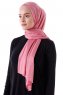 Seda - Donker Roze Jersey Hijab - Ecardin
