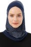 Babe Cross - Marineblauw Al Amira One-Piece Hijab
