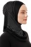 Babe Plain - Zwart & Wit Al Amira One-Piece Hijab