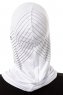 Babe Plain - Wit Al Amira One-Piece Hijab