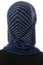 Babe Plain - Marineblauw Al Amira One-Piece Hijab