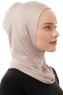 Babe Plain - Licht Taupe Al Amira One-Piece Hijab