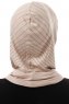 Babe Plain - Licht Taupe Al Amira One-Piece Hijab