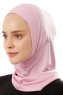 Babe Plain - Roze Al Amira One-Piece Hijab