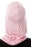 Babe Plain - Roze Al Amira One-Piece Hijab