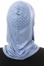 Babe Plain - Indigo Al Amira One-Piece Hijab