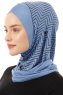 Silva Cross - Indigo Al Amira One-Piece Hijab