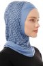 Silva Cross - Indigo Al Amira One-Piece Hijab