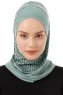 Silva Cross - Groen Al Amira One-Piece Hijab