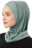 Silva Cross - Groen Al Amira One-Piece Hijab