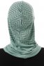 Silva Cross - Groen Al Amira One-Piece Hijab