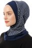 Silva Plain - Marineblauw Al Amira One-Piece Hijab